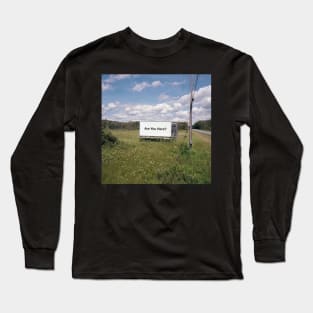 Nobody is here - Dreamcore Background Long Sleeve T-Shirt